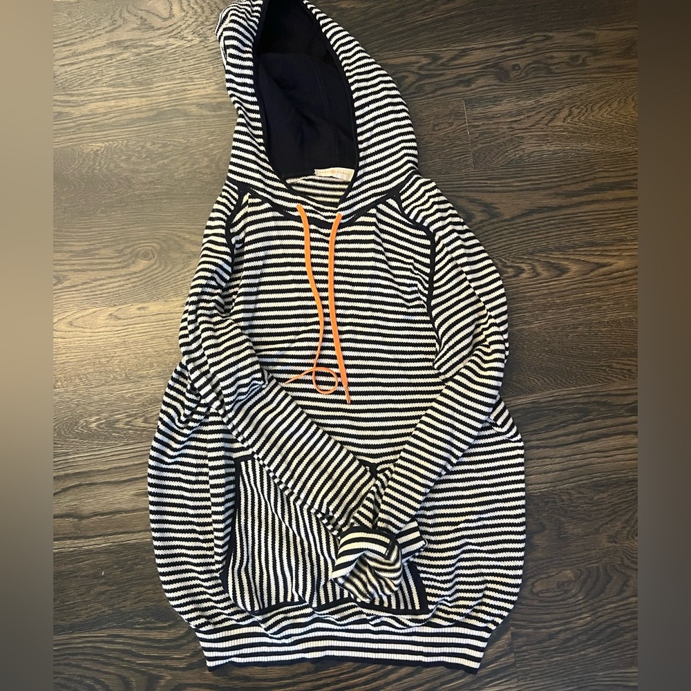 Tory Burch Terry Hooded Sweatshirt